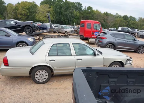2004 Mercury Grand Marquis Gs from USA, damaged, VIN 2MEFM74W14X660611